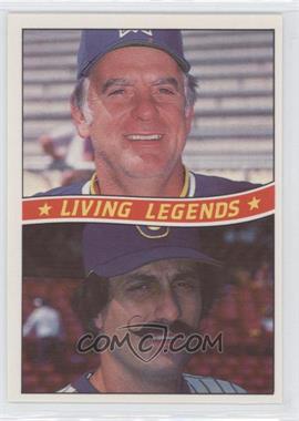 1984 Donruss - Living Legends #A - Gaylord Perry, Rollie Fingers