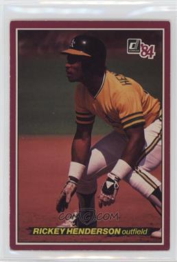 1984 Donruss Action All Stars - [Base] #9 - Rickey Henderson [EX to NM]