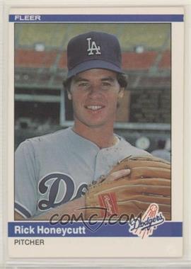 1984 Fleer - [Base] #101 - Rick Honeycutt