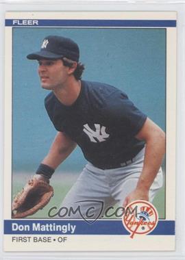 1984 Fleer - [Base] #131 - Don Mattingly