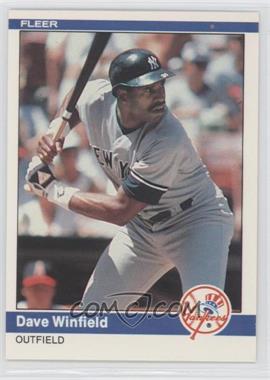 1984 Fleer - [Base] #143 - Dave Winfield