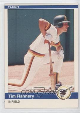 1984 Fleer - [Base] #299 - Tim Flannery