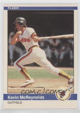 1984 Fleer - [Base] #307 - Kevin McReynolds