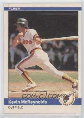 1984 Fleer - [Base] #307 - Kevin McReynolds