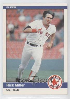 1984 Fleer - [Base] #403 - Rick Miller