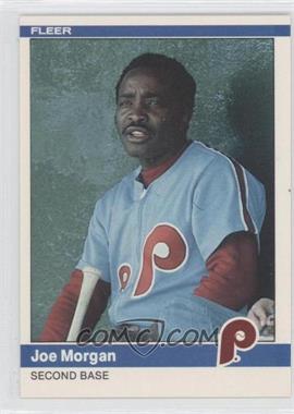 1984 Fleer - [Base] #43 - Joe Morgan