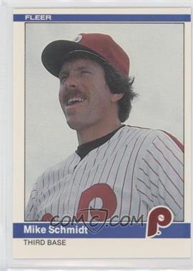 1984 Fleer - [Base] #48 - Mike Schmidt