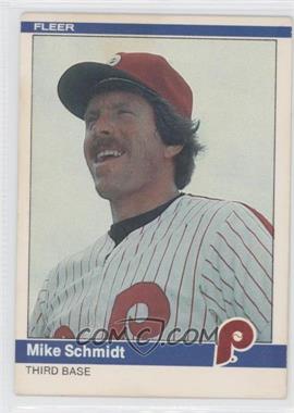 1984 Fleer - [Base] #48 - Mike Schmidt