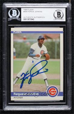 1984 Fleer - [Base] #494 - Fergie Jenkins [BAS BGS Authentic]