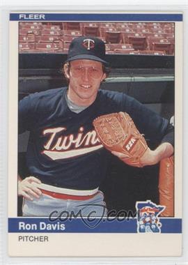 1984 Fleer - [Base] #561 - Ron Davis