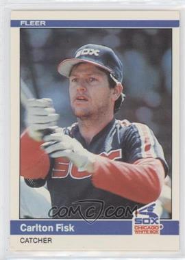 1984 Fleer - [Base] #58 - Carlton Fisk