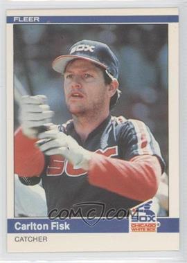 1984 Fleer - [Base] #58 - Carlton Fisk