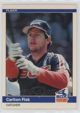 1984 Fleer - [Base] #58 - Carlton Fisk