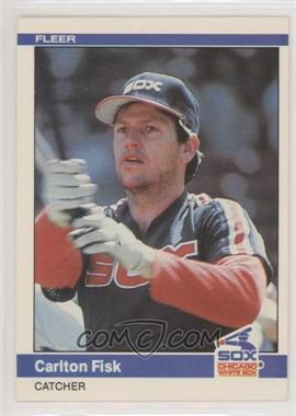 1984 Fleer - [Base] #58 - Carlton Fisk