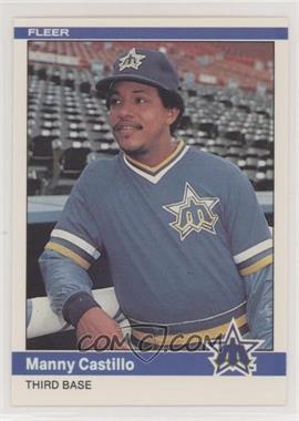 1984 Fleer - [Base] #607 - Manny Castillo