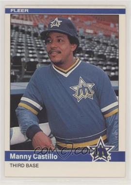 1984 Fleer - [Base] #607 - Manny Castillo
