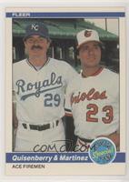 Dan Quisenberry, Tippy Martinez