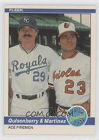 Dan Quisenberry, Tippy Martinez [Noted]