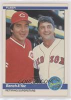 Carl Yastrzemski, Johnny Bench