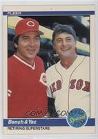 Carl Yastrzemski, Johnny Bench