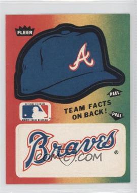 1984 Fleer - Team Stickers Inserts #_ATBR.2 - Atlanta Braves (Hat)