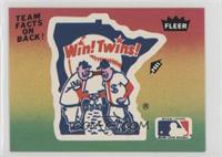 Minnesota Twins (Logo; Red On Top) [EX to NM]