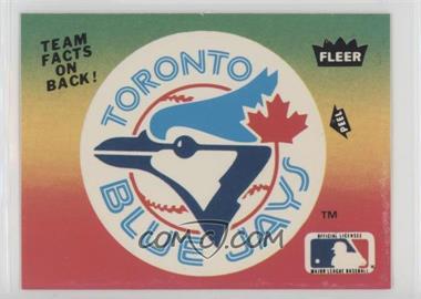 1984 Fleer - Team Stickers Inserts #_TOBJ.1 - Toronto Blue Jays (Logo)