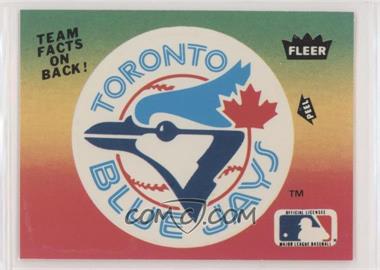 1984 Fleer - Team Stickers Inserts #_TOBJ.1 - Toronto Blue Jays (Logo)
