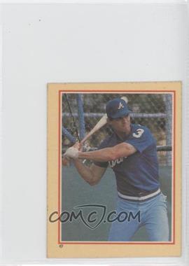 1984 Fleer Star Stickers Album Stickers - [Base] #17 - Dale Murphy