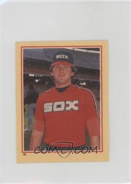 1984 Fleer Star Stickers Album Stickers - [Base] #62 - Richard Dotson