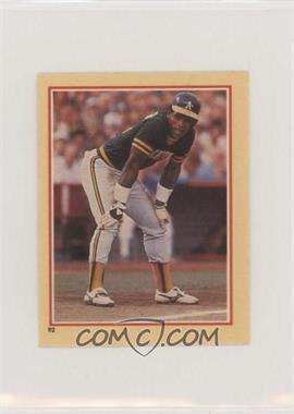 1984 Fleer Star Stickers Album Stickers - [Base] #92 - Rickey Henderson