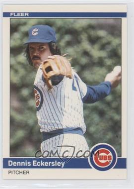 1984 Fleer Update - [Base] #U-34 - Dennis Eckersley