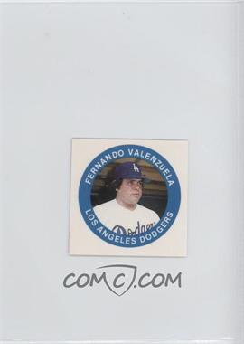 1984 Fun Foods Buttons - [Base] - Paper Proofs #7 - Fernando Valenzuela