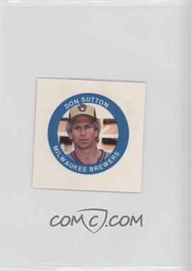 1984 Fun Foods Buttons - [Base] - Paper Proofs #86 - Don Sutton