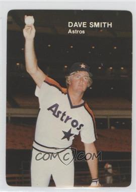 1984 Mother's Cookies Houston Astros - Stadium Giveaway [Base] #13 - Dave Smith