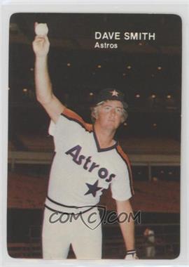 1984 Mother's Cookies Houston Astros - Stadium Giveaway [Base] #13 - Dave Smith