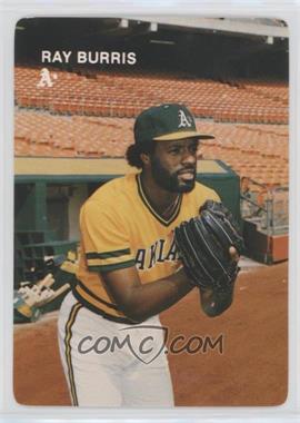 1984 Mother's Cookies Oakland Athletics - Stadium Giveaway [Base] #22 - Ray Burris