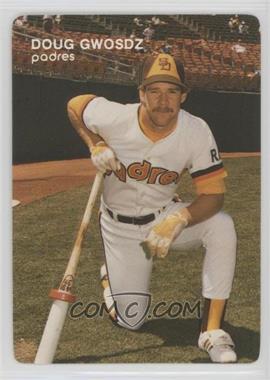 1984 Mother's Cookies San Diego Padres - Stadium Giveaway [Base] #16 - Doug Gwosdz