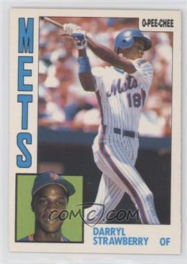 1984 O-Pee-Chee - [Base] #182 - Darryl Strawberry