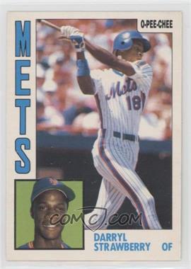 1984 O-Pee-Chee - [Base] #182 - Darryl Strawberry