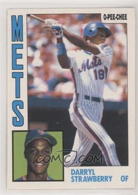 1984 O-Pee-Chee - [Base] #182 - Darryl Strawberry