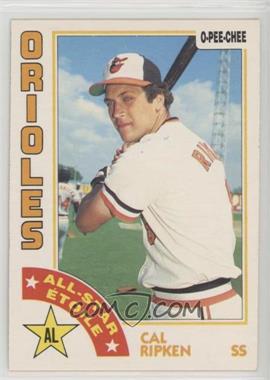 1984 O-Pee-Chee - [Base] #2 - Cal Ripken Jr.