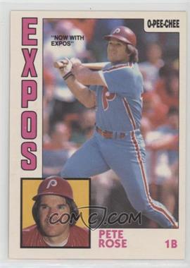 1984 O-Pee-Chee - [Base] #300 - Pete Rose