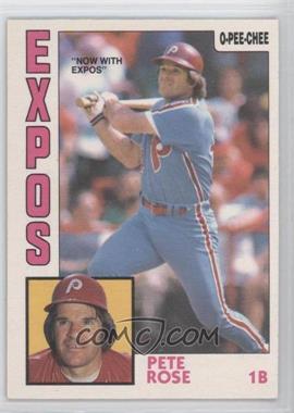 1984 O-Pee-Chee - [Base] #300 - Pete Rose