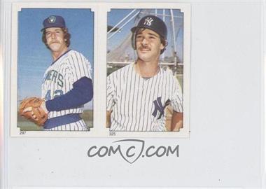 1984 O-Pee-Chee Album Stickers - [Base] #297-325 - Tom Tellmann, Don Mattingly