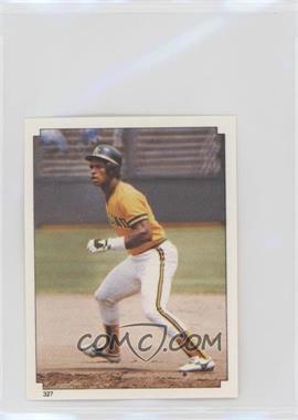 1984 O-Pee-Chee Album Stickers - [Base] #327 - Rickey Henderson