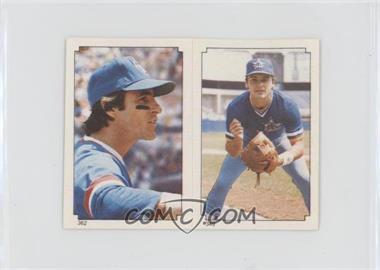 1984 O-Pee-Chee Album Stickers - [Base] #349-362 - Spike Owen, Bucky Dent