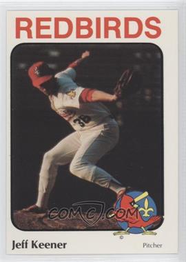 1984 Riley's Louisville Redbirds - [Base] #22 - Jeff Keener