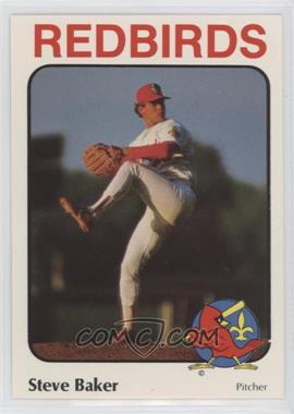 1984 Riley's Louisville Redbirds - [Base] #25 - Steve Baker