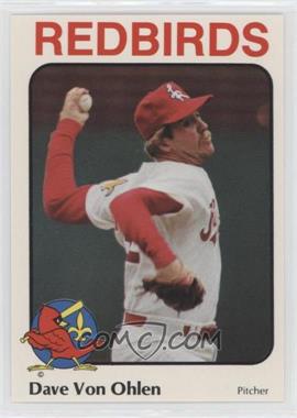 1984 Riley's Louisville Redbirds - [Base] #9 - Dave Von Ohlen